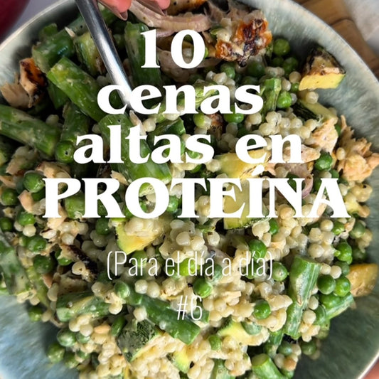 Ensalada de couscous israelí con salmón y aderezo cremoso de pesto - receta de Jana Magen