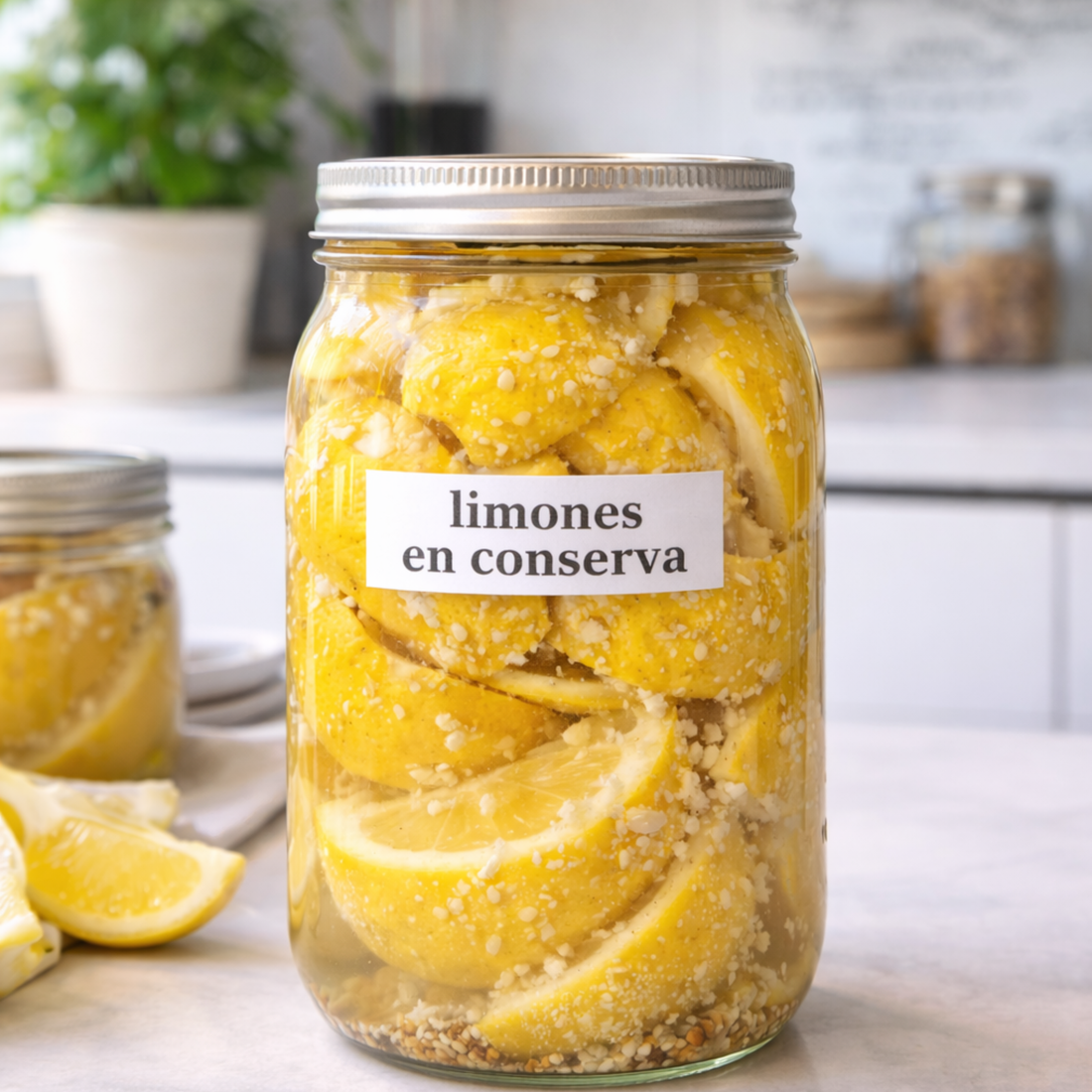 Limones en conserva (Preserved Lemons)