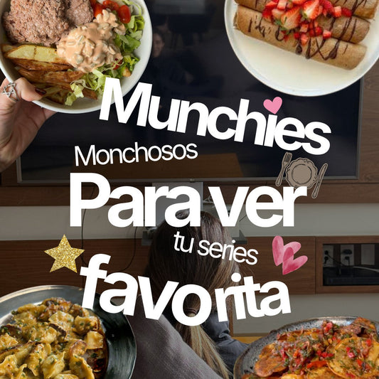 Munchies monchosos para ver tu serie favorita - recetas de Jana Magen
