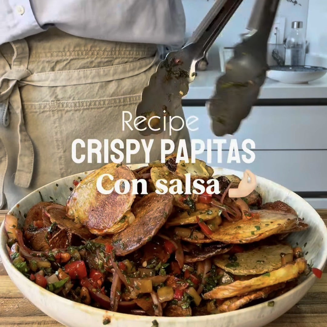 Papas crispy con aderezo delicious - receta de Jana Magen